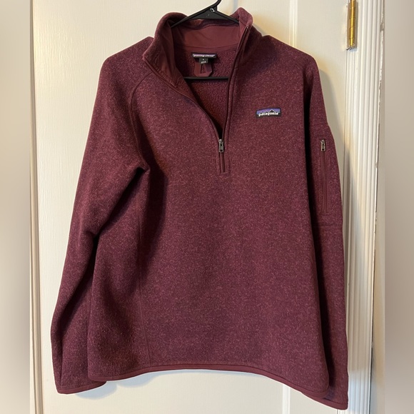 Patagonia Tops - Patagonia Quarter Zip - Maroon